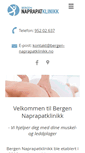 Mobile Screenshot of bergen-naprapatklinikk.no